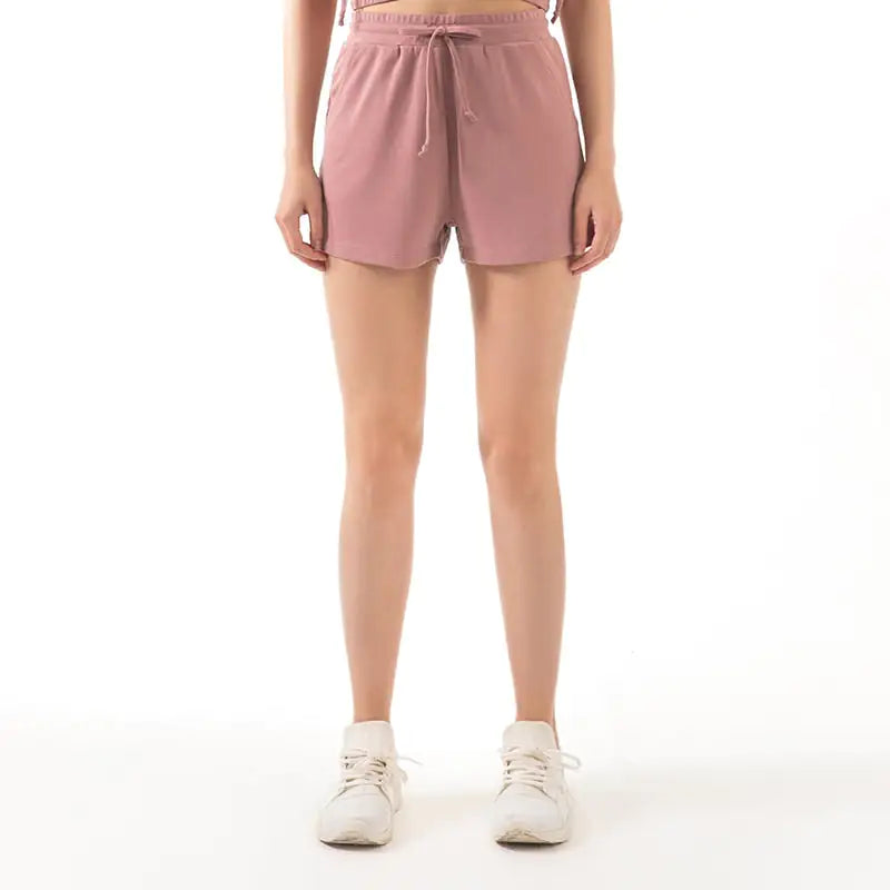 Lace Wide Loose Yoga Shorts for Women