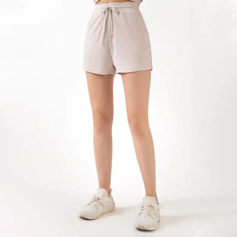 Lace Wide Loose Yoga Shorts for Women