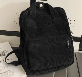 Canvas Embroidered Backpack