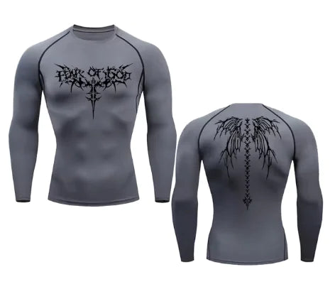 Anime Print Sport Quick Dry Gym TShirts