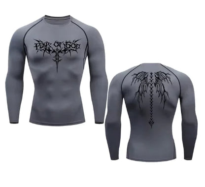 Anime Print Sport Quick Dry Gym TShirts