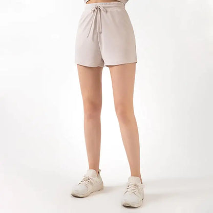 Lace Wide Loose Yoga Shorts for Women