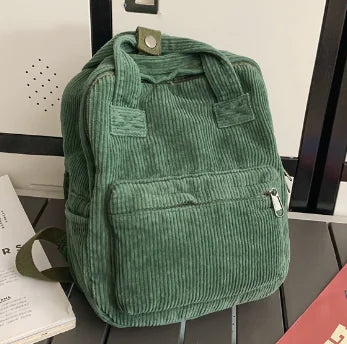 Canvas Embroidered Backpack