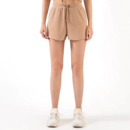 Lace Wide Loose Yoga Shorts for Women